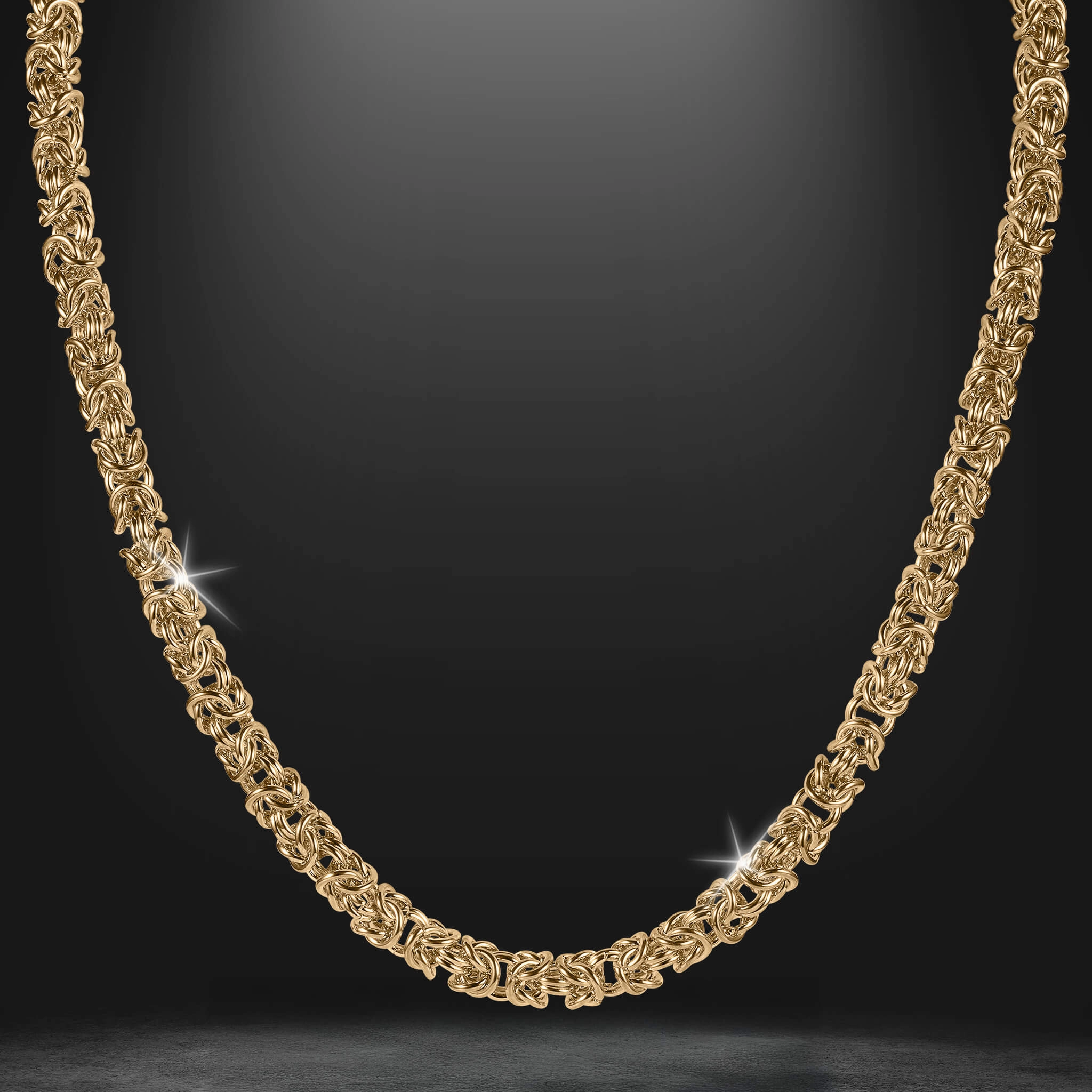 Golden Byzantine Necklace