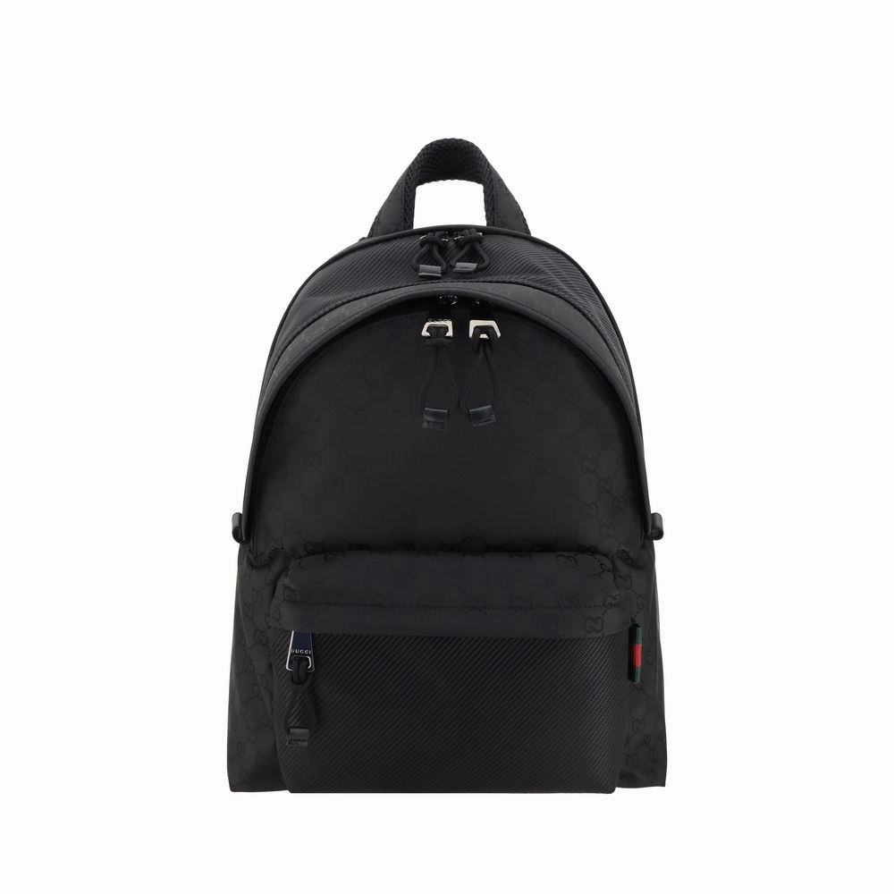 Gucci GG Pattern Nylon Men's Backpack