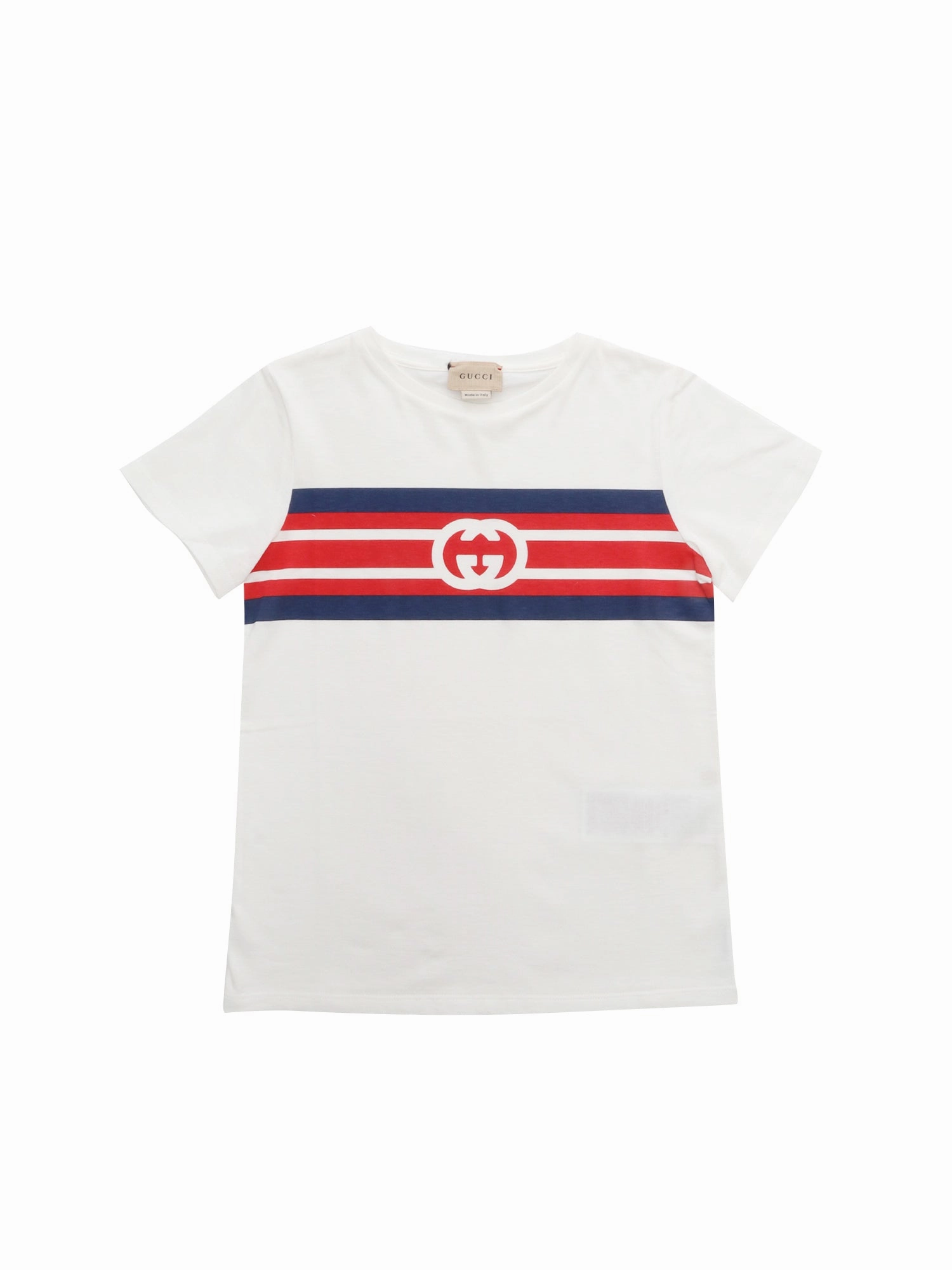 Gucci Kids Logo Printed Crewneck T-Shirt