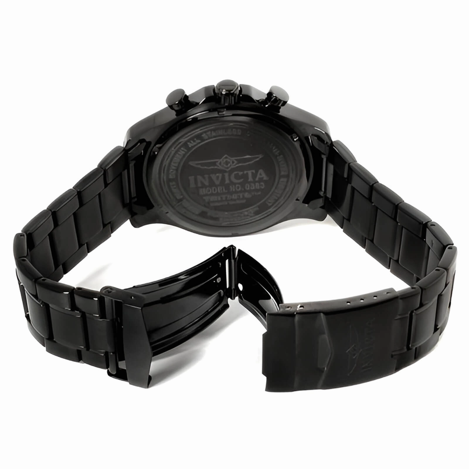 Invicta 0383 Men's Oversized Quartz Chronograph Carbon Fiber Dial Watch