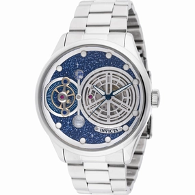 Invicta Men's Watch - Vintage Automatic Semi-Skeleton Dial Steel Bracelet | 44897