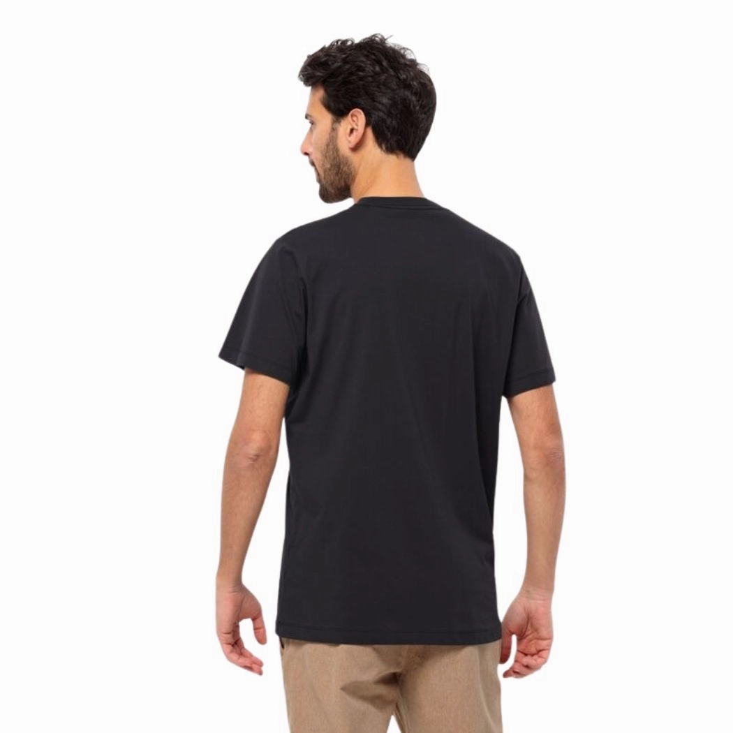 jack wolfskin Essential Logo Organic Cotton Men's Tee