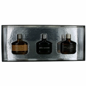 John Varvatos Men's Eau De Toilette Splash Variety Set - Distinct Scent, 3 Piece