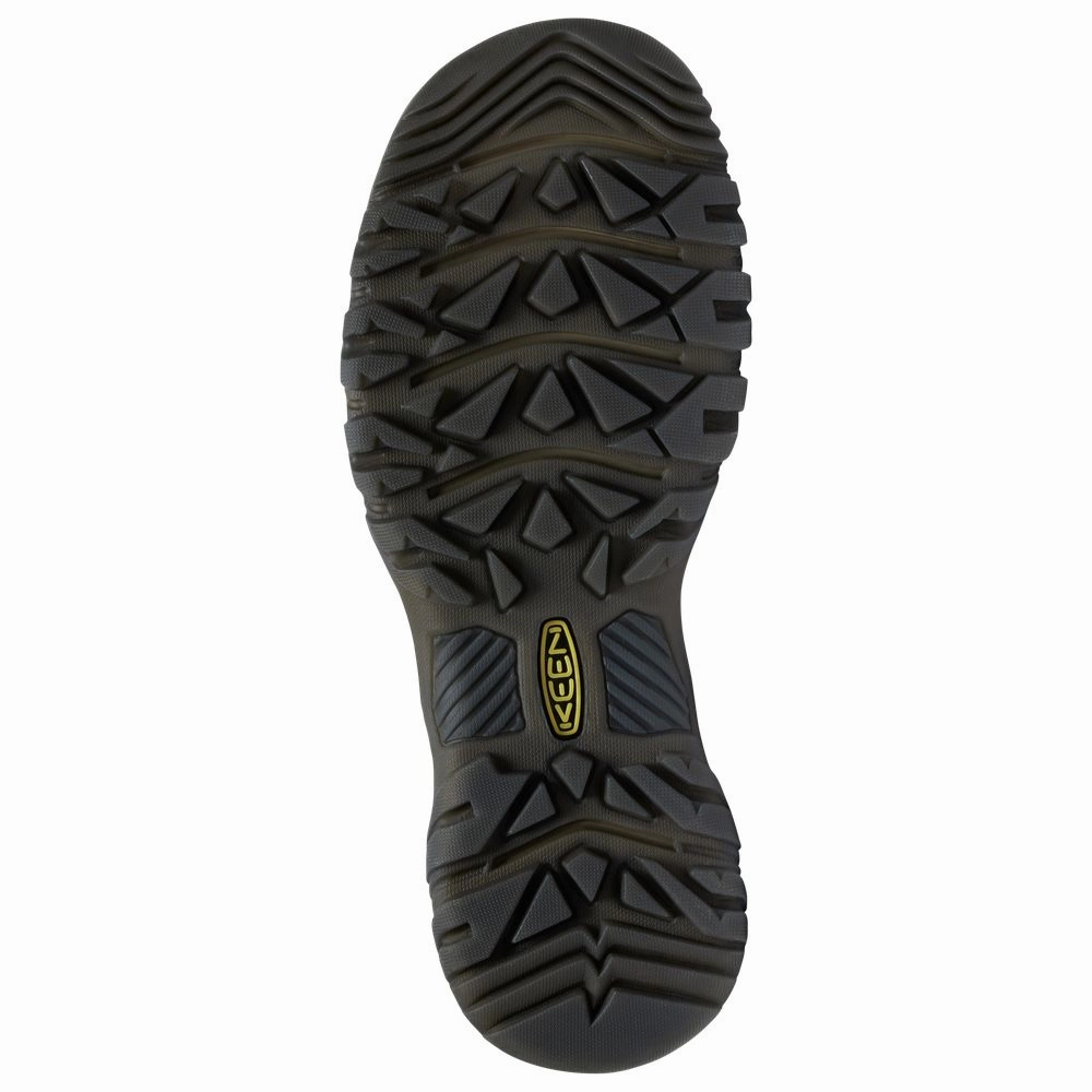 KEEN 1029003 Targhee IV Waterproof Hiking Shoes Dark Olive/Gold Flame Size 9 Wide
