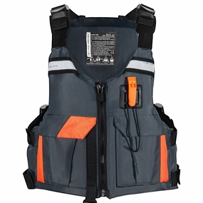 KFFKFF XDPM/V Water Sports Safety Vest (PFD) - 85N Buoyancy, Water-Resistant Nylon, Unisex Size M