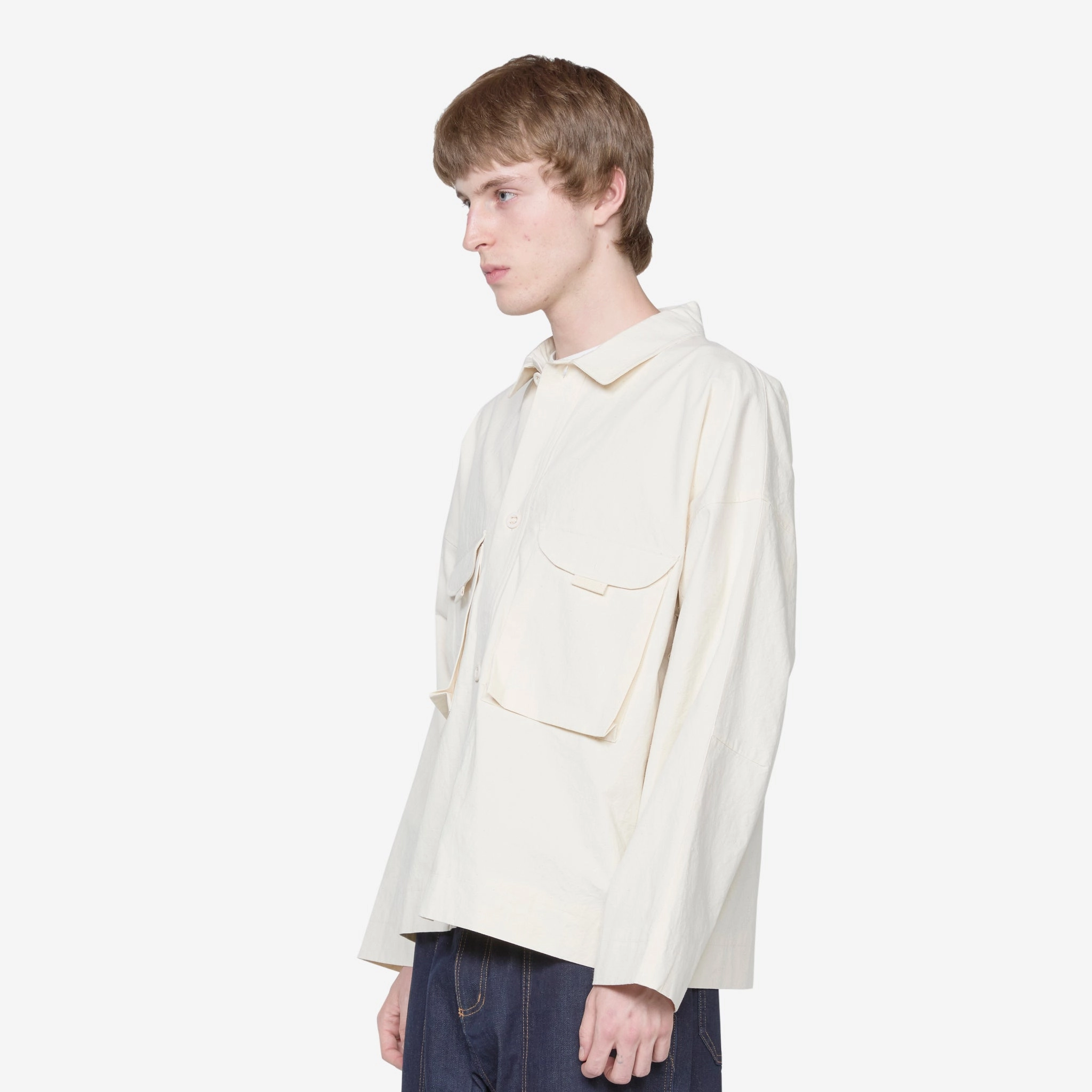 Kodo Jacket Raw Ecru