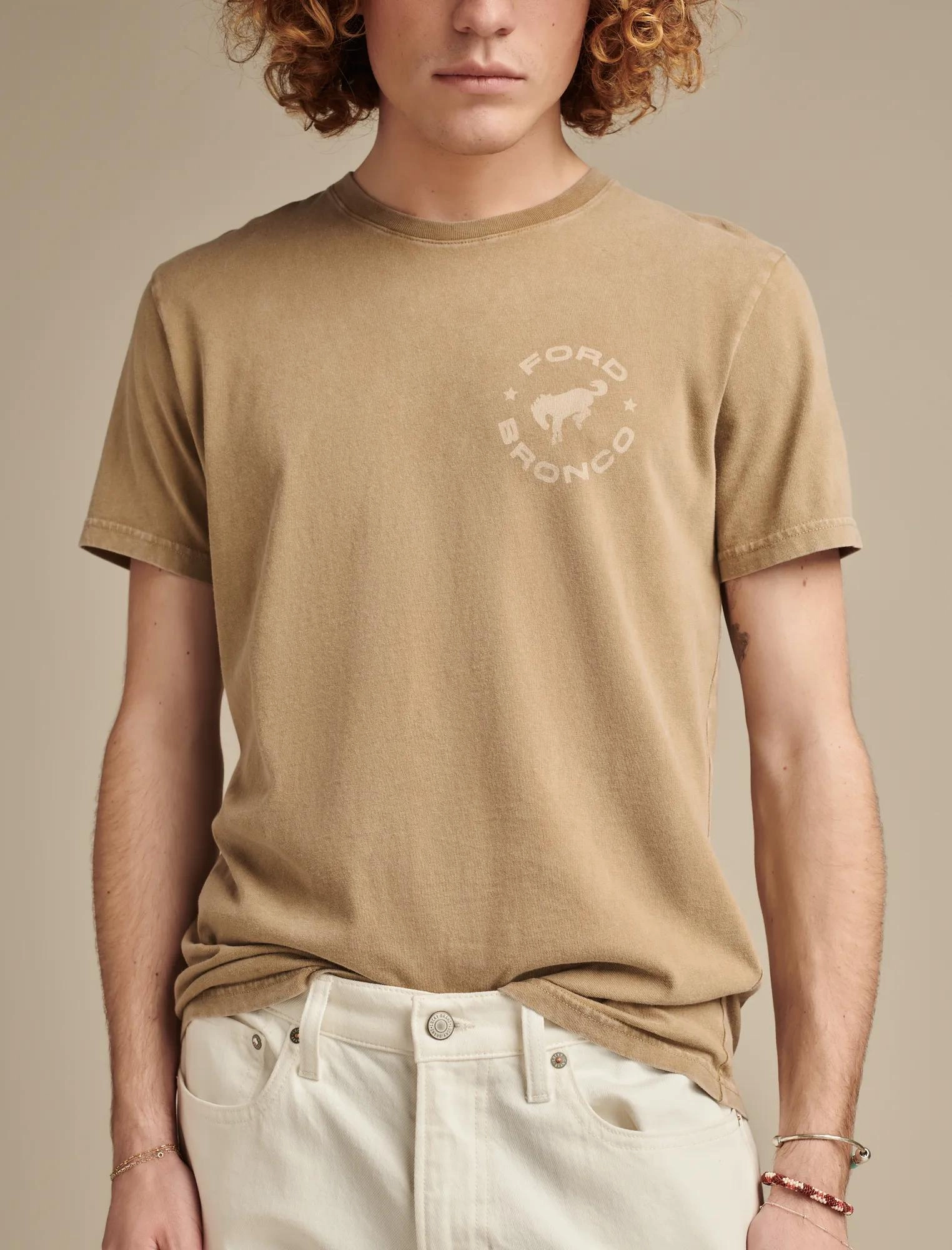 Lucky Brand Men's Bronco Country Tee