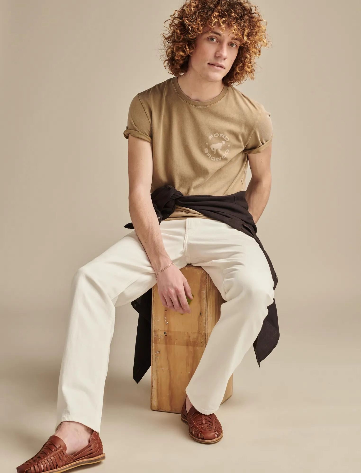 Lucky Brand Men's Bronco Country Tee