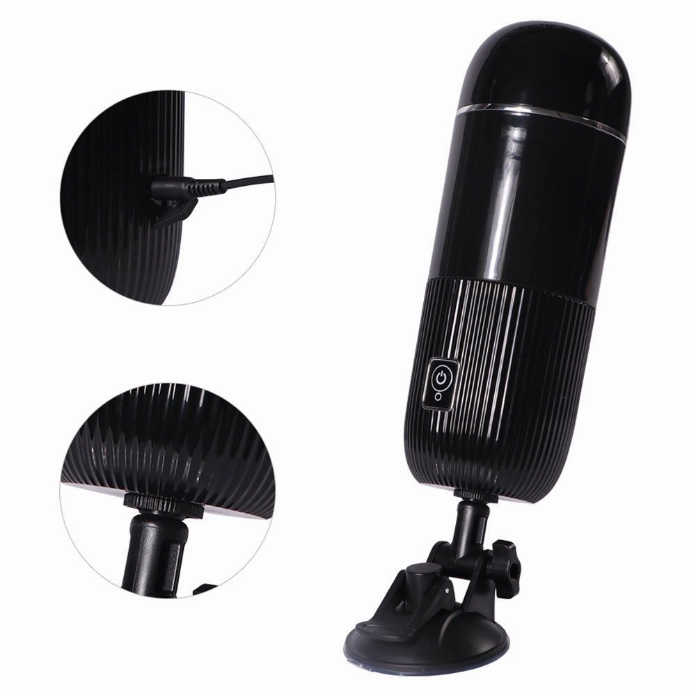 Luis Cup Rotating Masturbator With Adjustable Suction Cup Mount