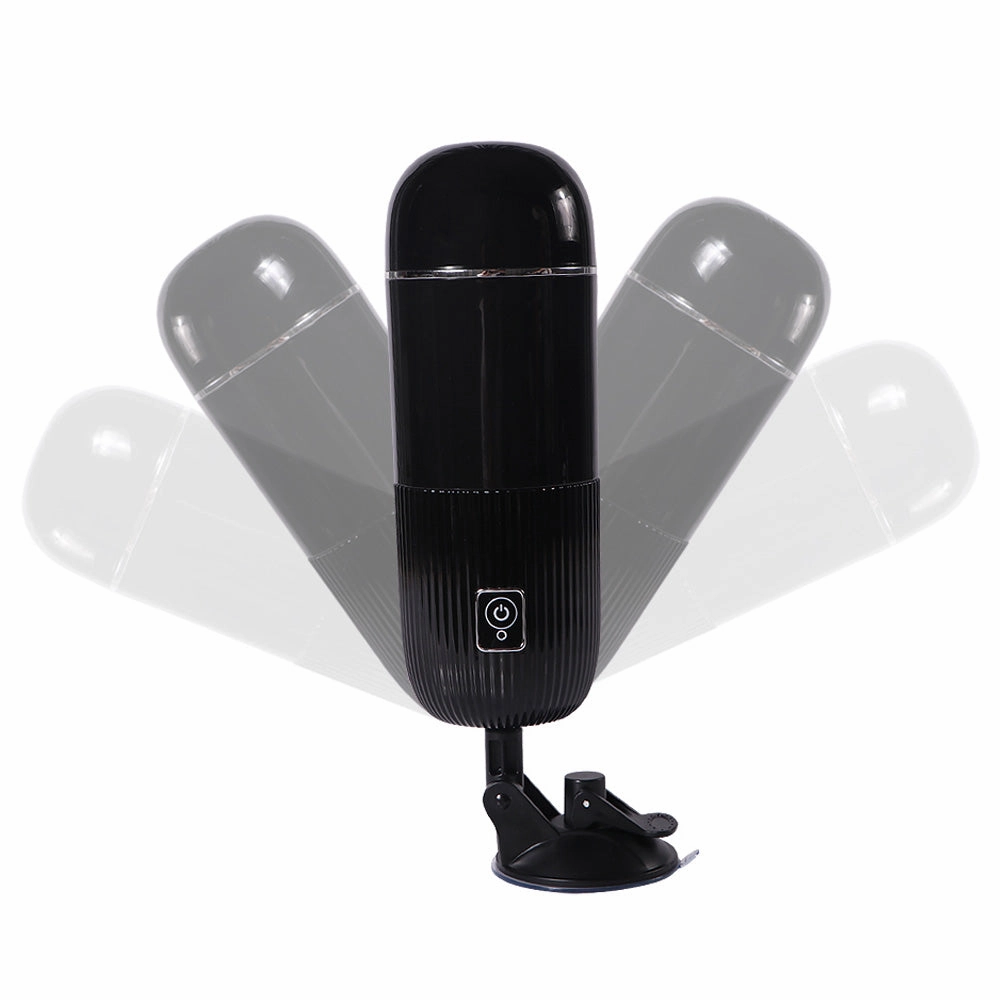 Luis Cup Rotating Masturbator With Adjustable Suction Cup Mount