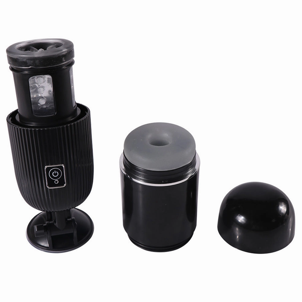 Luis Cup Rotating Masturbator With Adjustable Suction Cup Mount