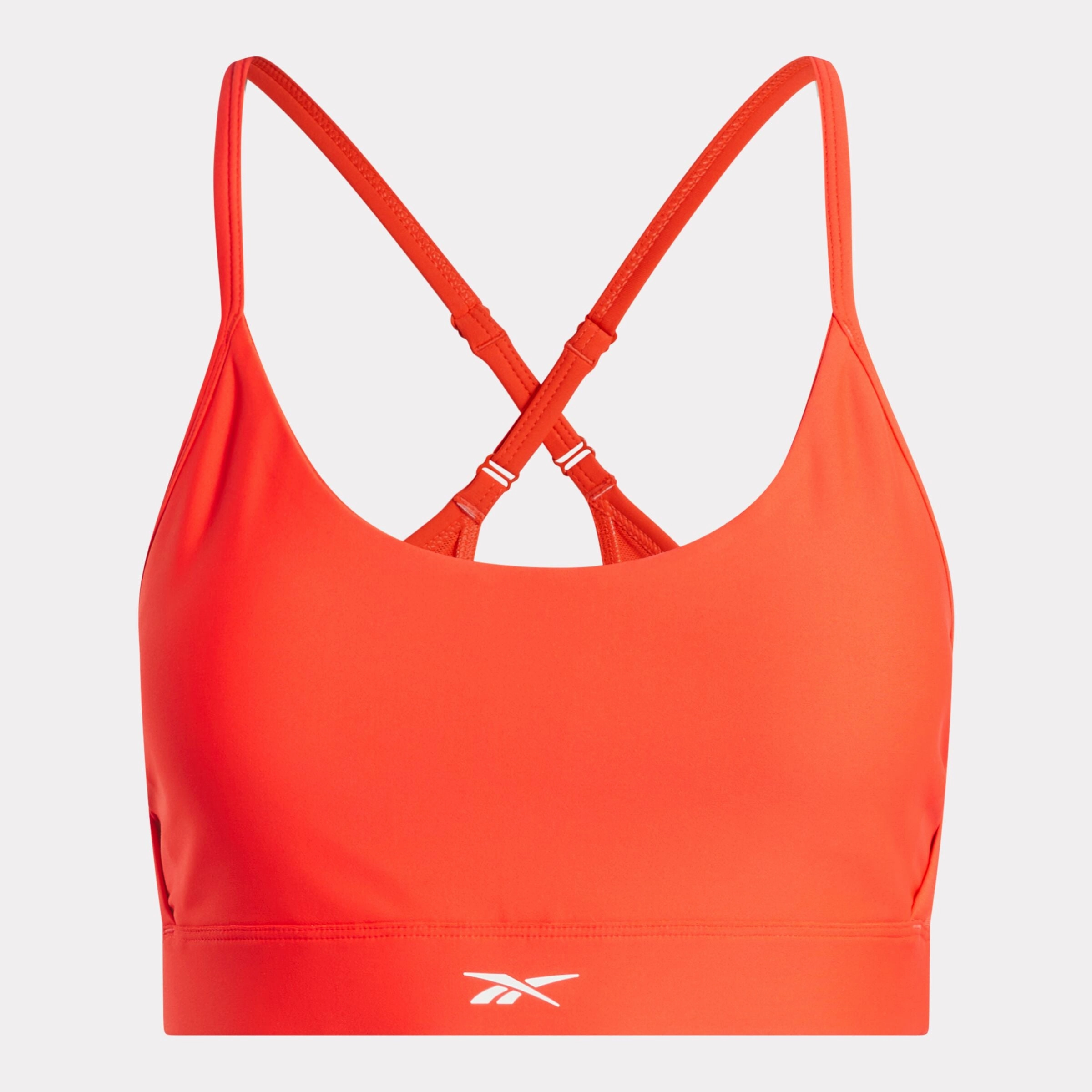 Lux Strappy Sports Bra Energy Red