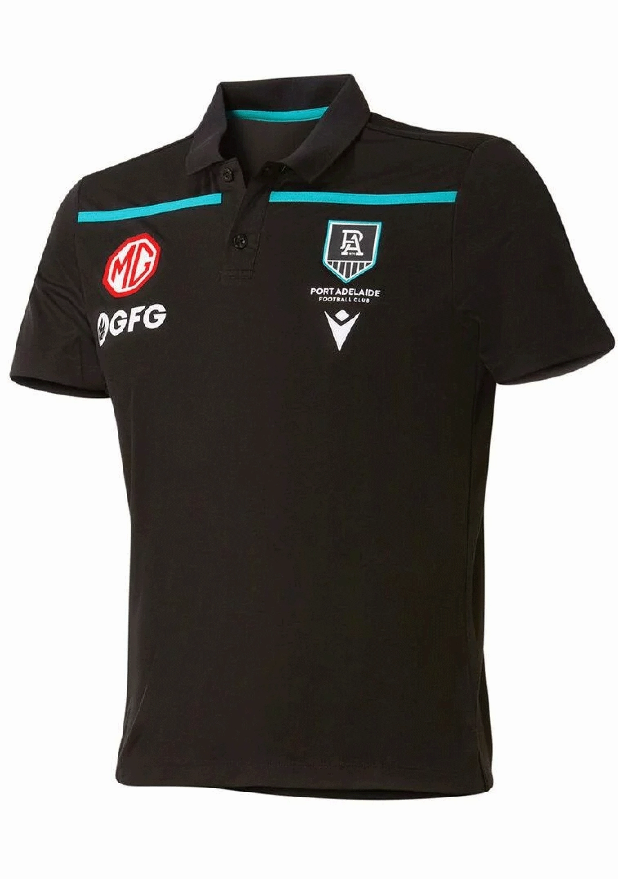 Macron Men’s Port Adelaide FC M20 Travel Polo