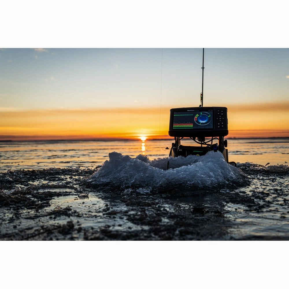 MarCum MX-7GPS Digital Ice Fishing Sonar System with GPS and Lithium Battery