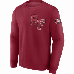 Men's 49ers Varsity Letter Long Sleeve Crew