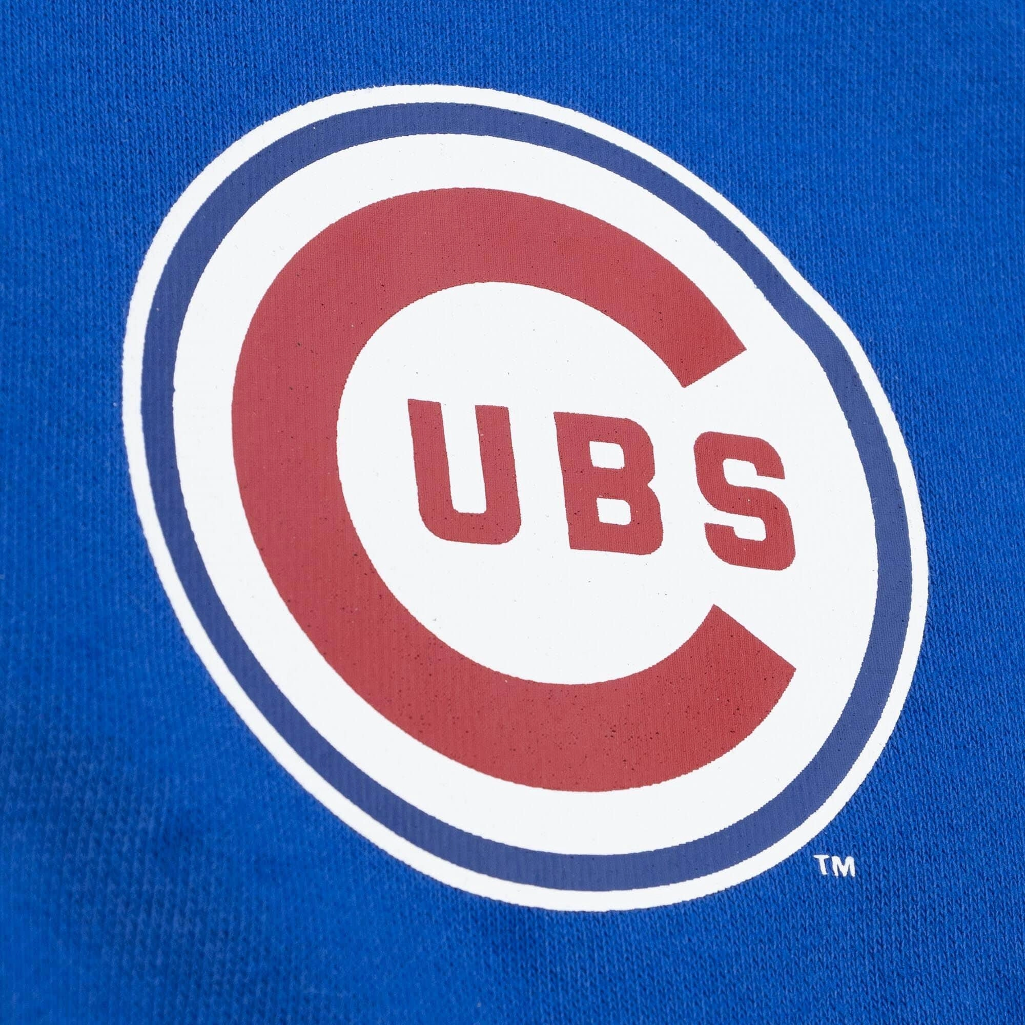 Men's Chicago Cubs Game Day FT Mitchell & Ness Royal Blue Shorts