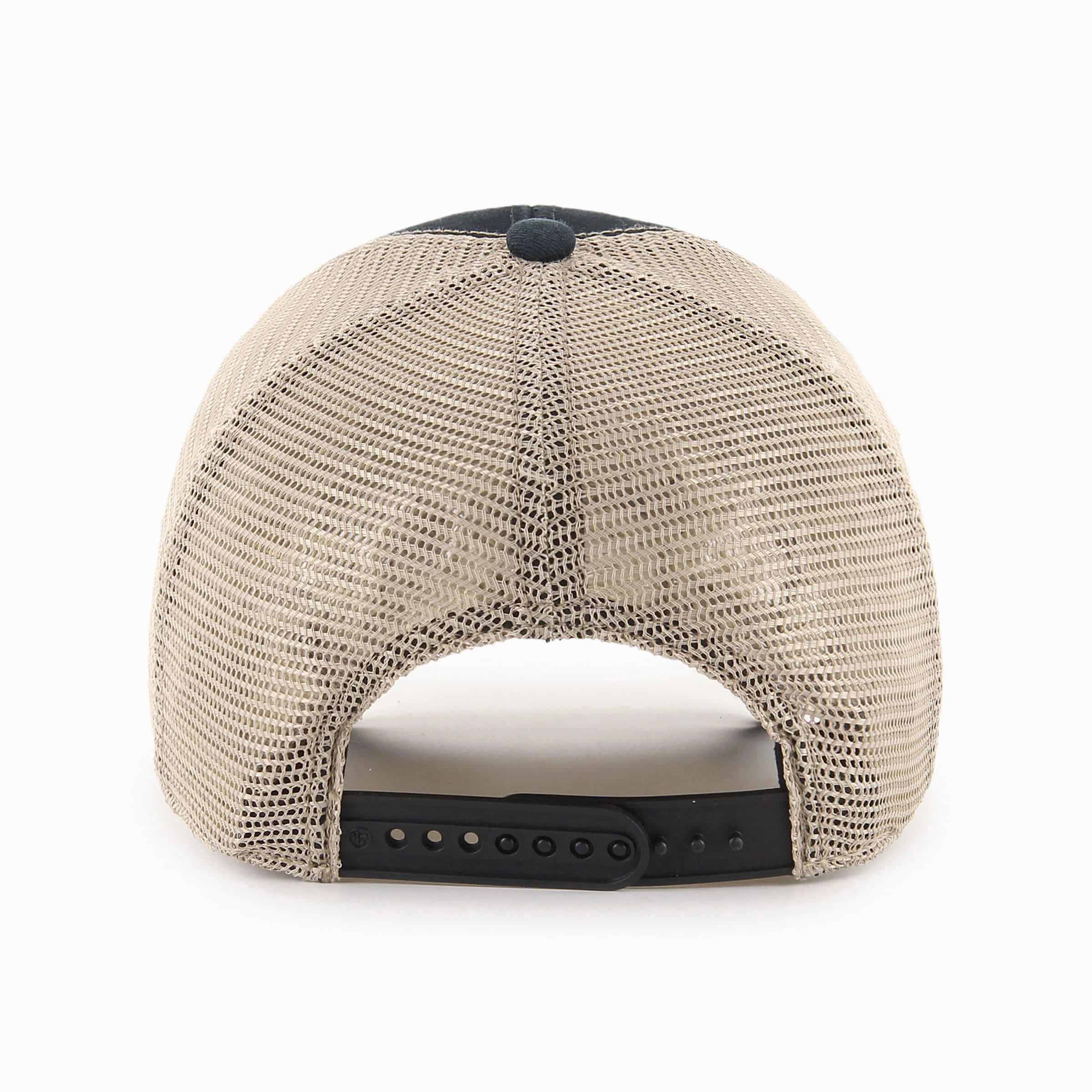 Men's Chicago White Sox Black Trawler Adjustable Hat By '47 Brand