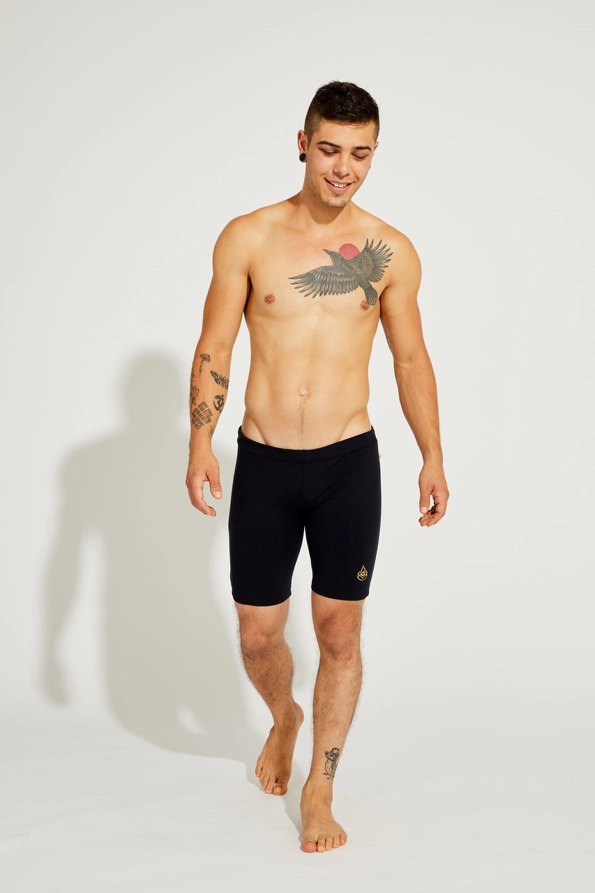 Men's Cycling Shorts, Black, Cool Form Light