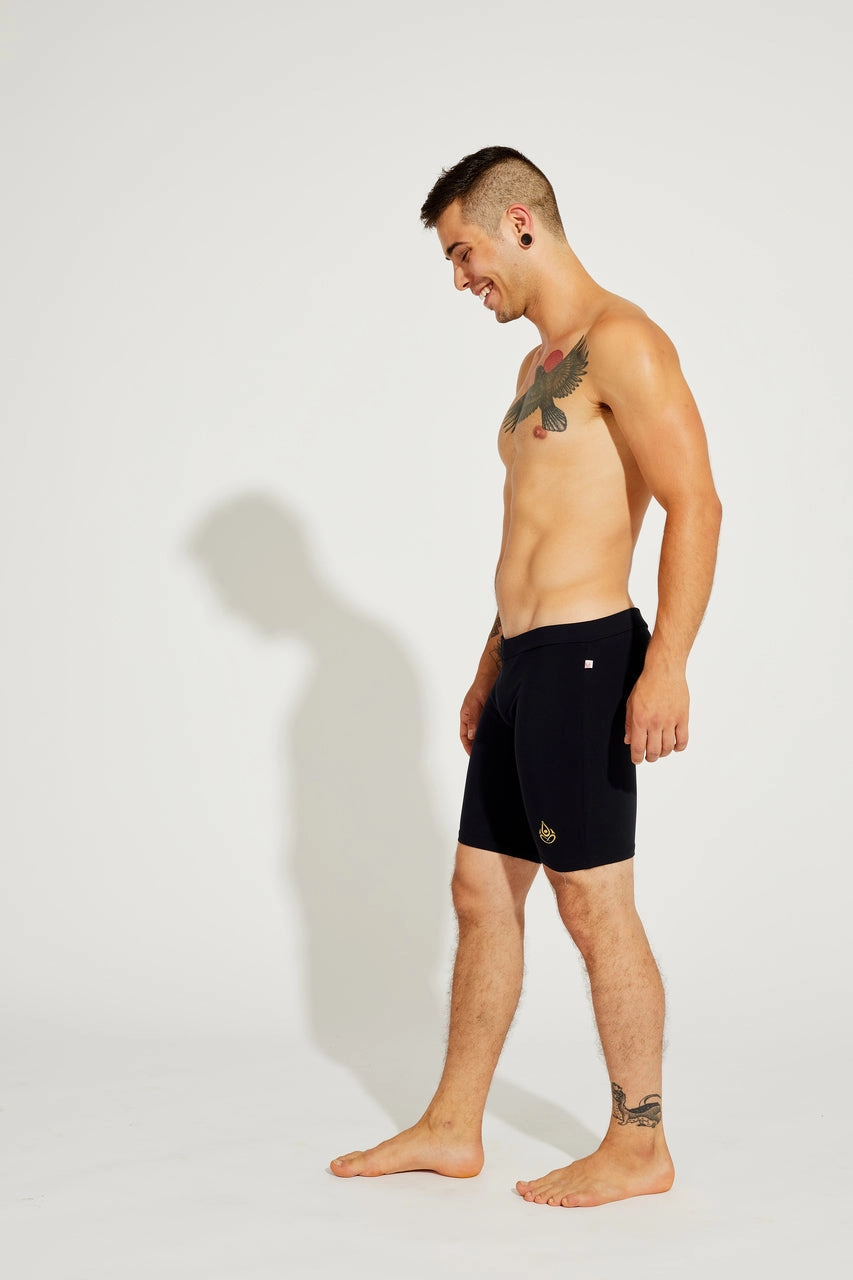 Men's Cycling Shorts, Black, Cool Form Light