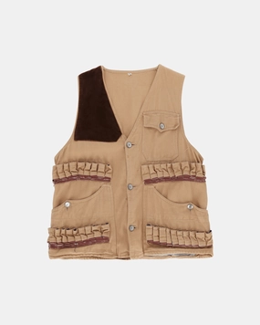 Men's Hunting Waistcoat Beige