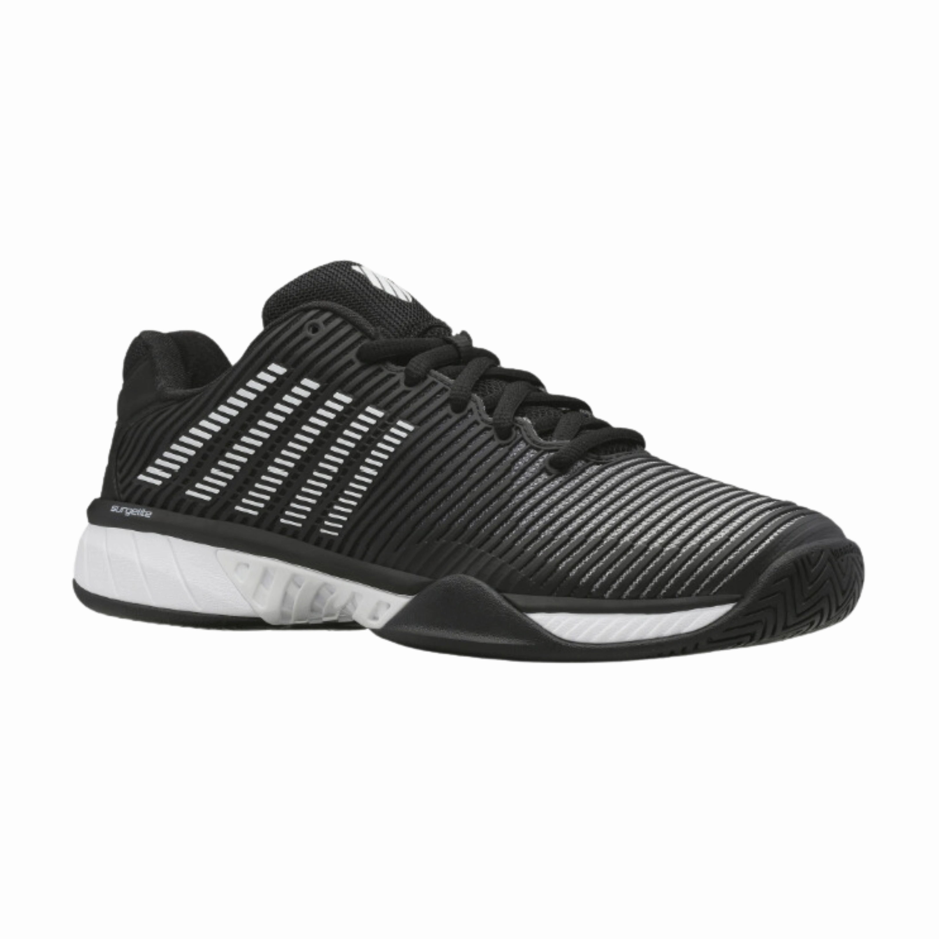 Men's Hypercourt Express 2 - Black/White/Highrise (Regular Width)