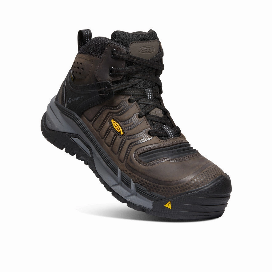 Men's Kansas City  Waterproof Mid (Carbon Toe)  |  Coffee Bean/Black