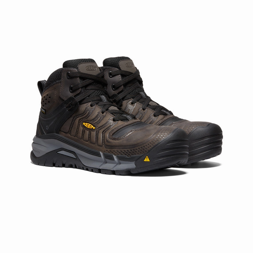 Men's Kansas City  Waterproof Mid (Carbon Toe)  |  Coffee Bean/Black