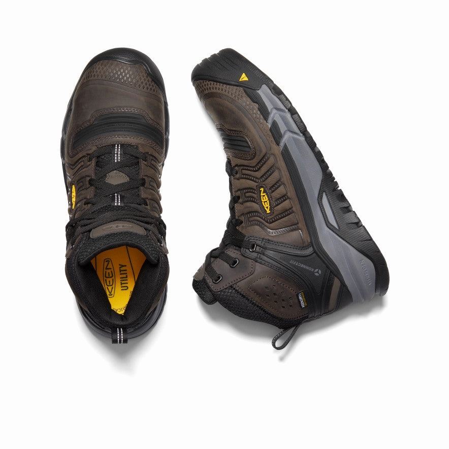 Men's Kansas City  Waterproof Mid (Carbon Toe)  |  Coffee Bean/Black