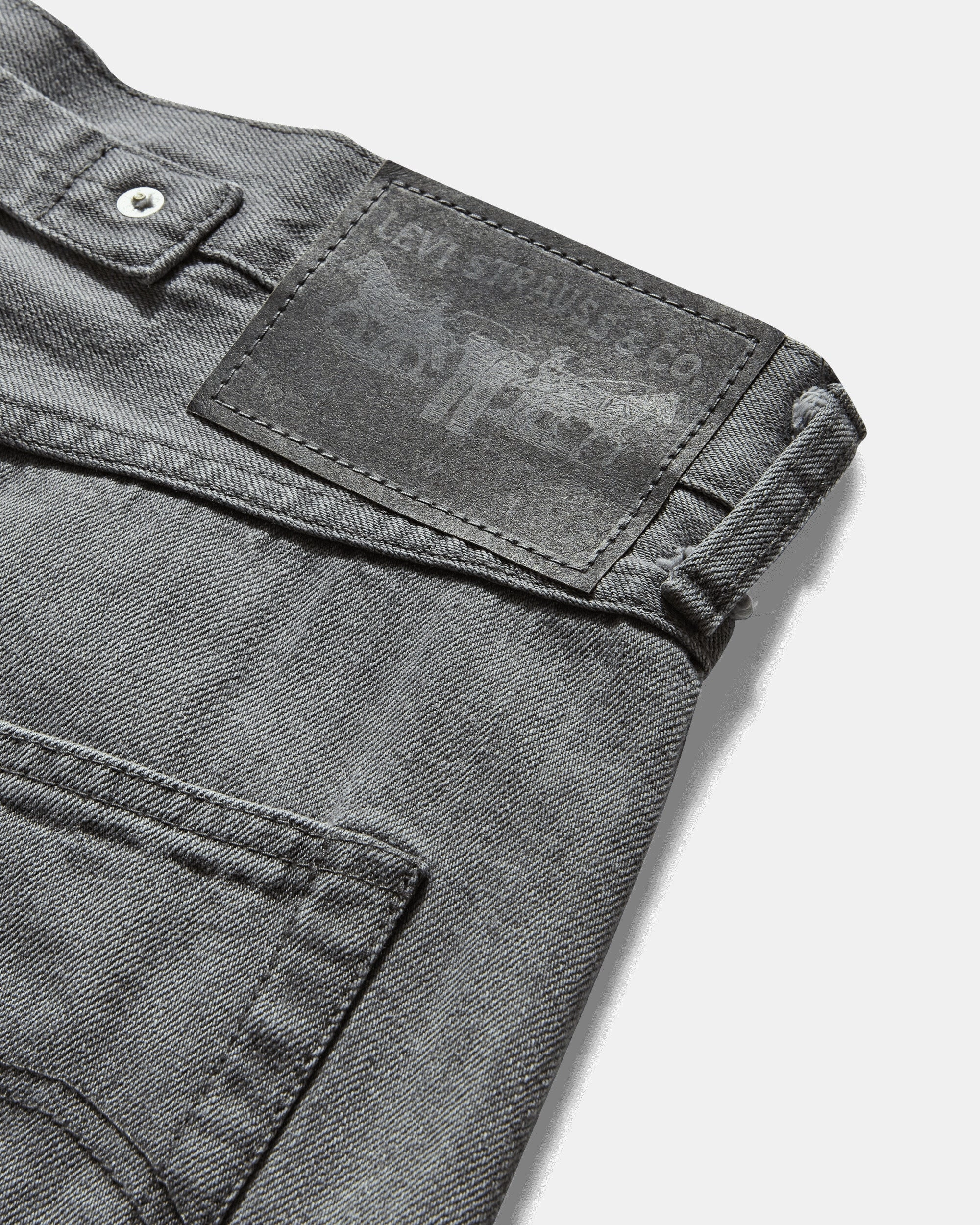 Men's Levi's Selvedge Denim Pants Grey