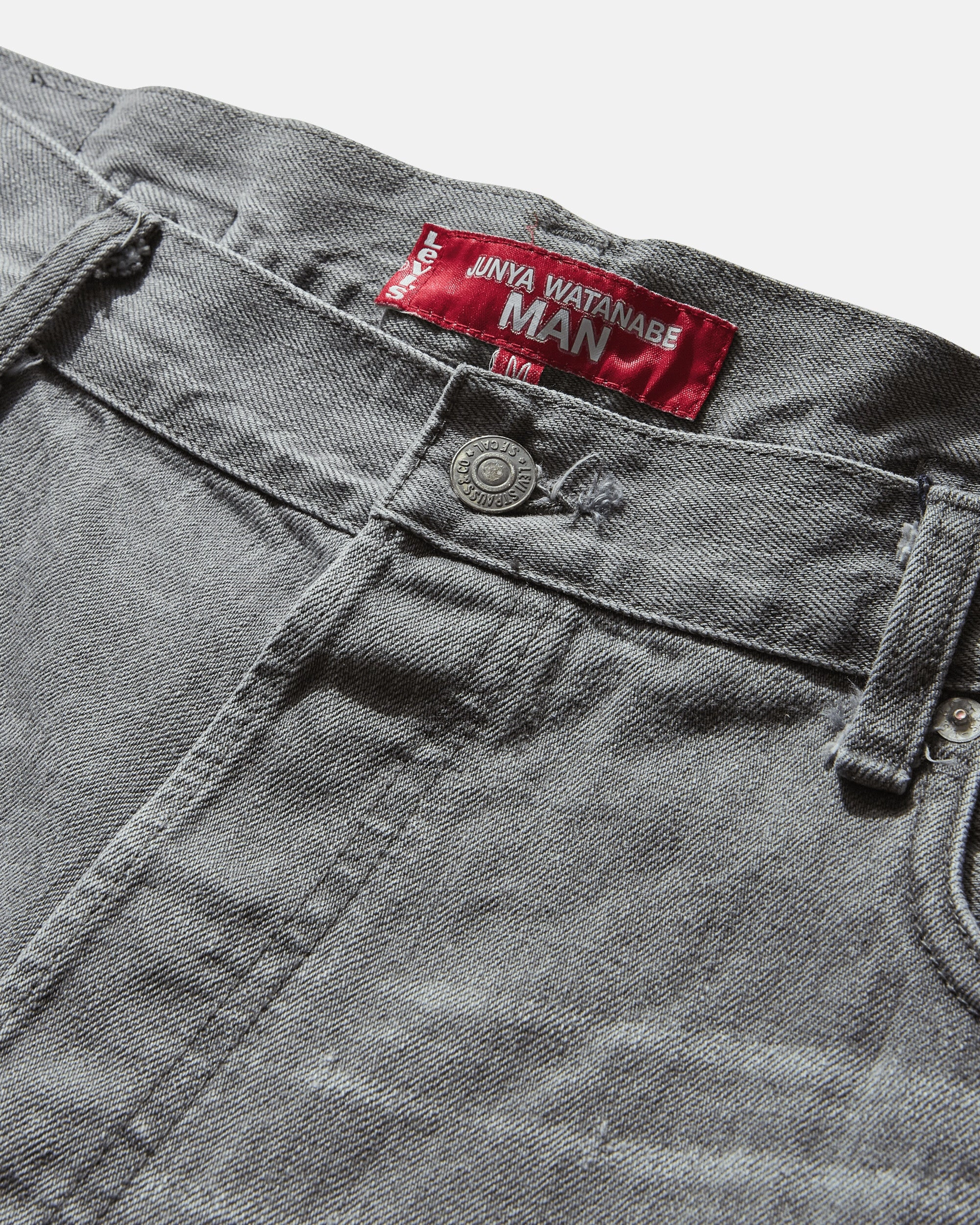 Men's Levi's Selvedge Denim Pants Grey