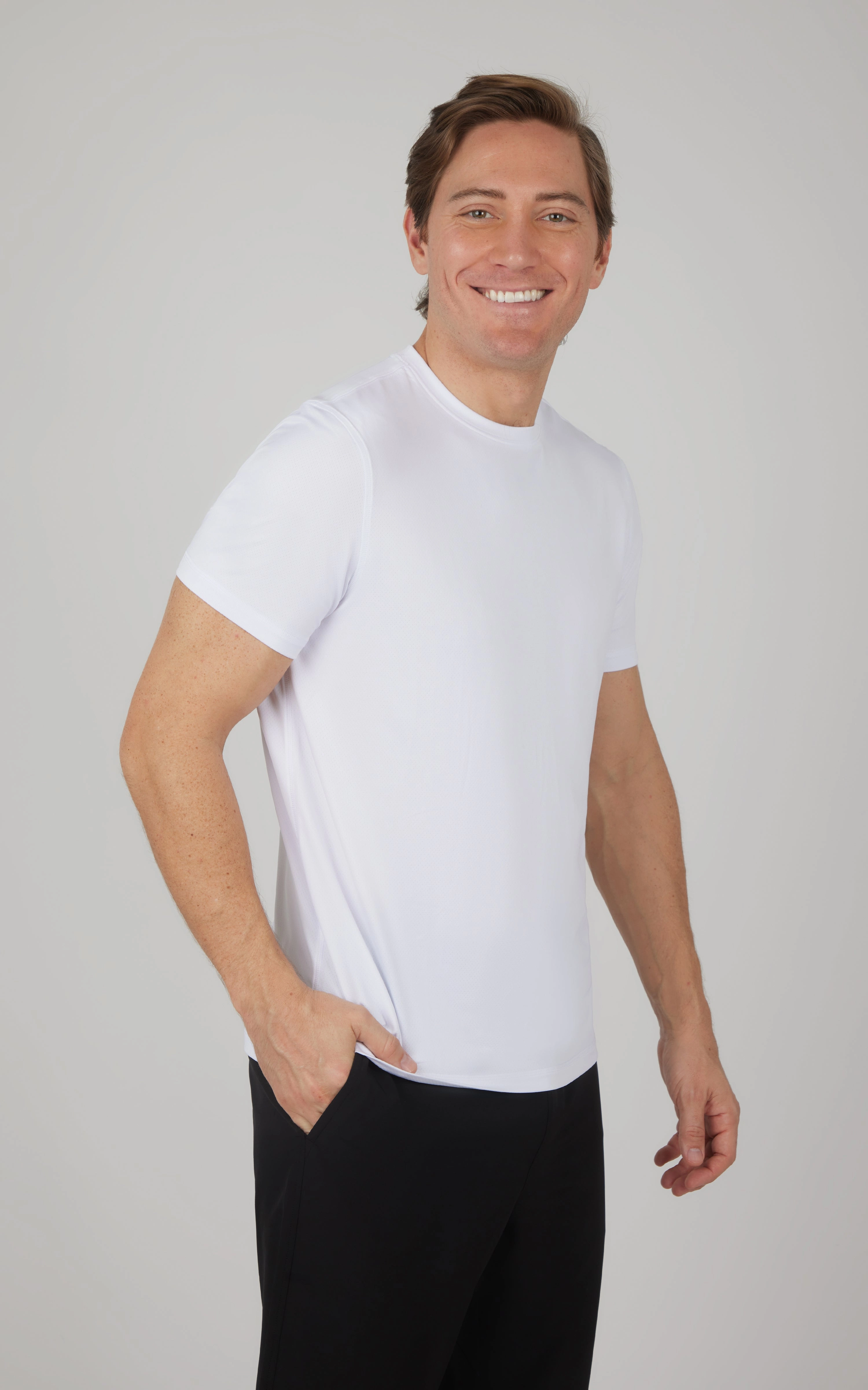 Men's Mesh Short Sleeve Tee
