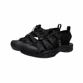 Men's Newport H2 Sandal - Triple Black (Regular Width)