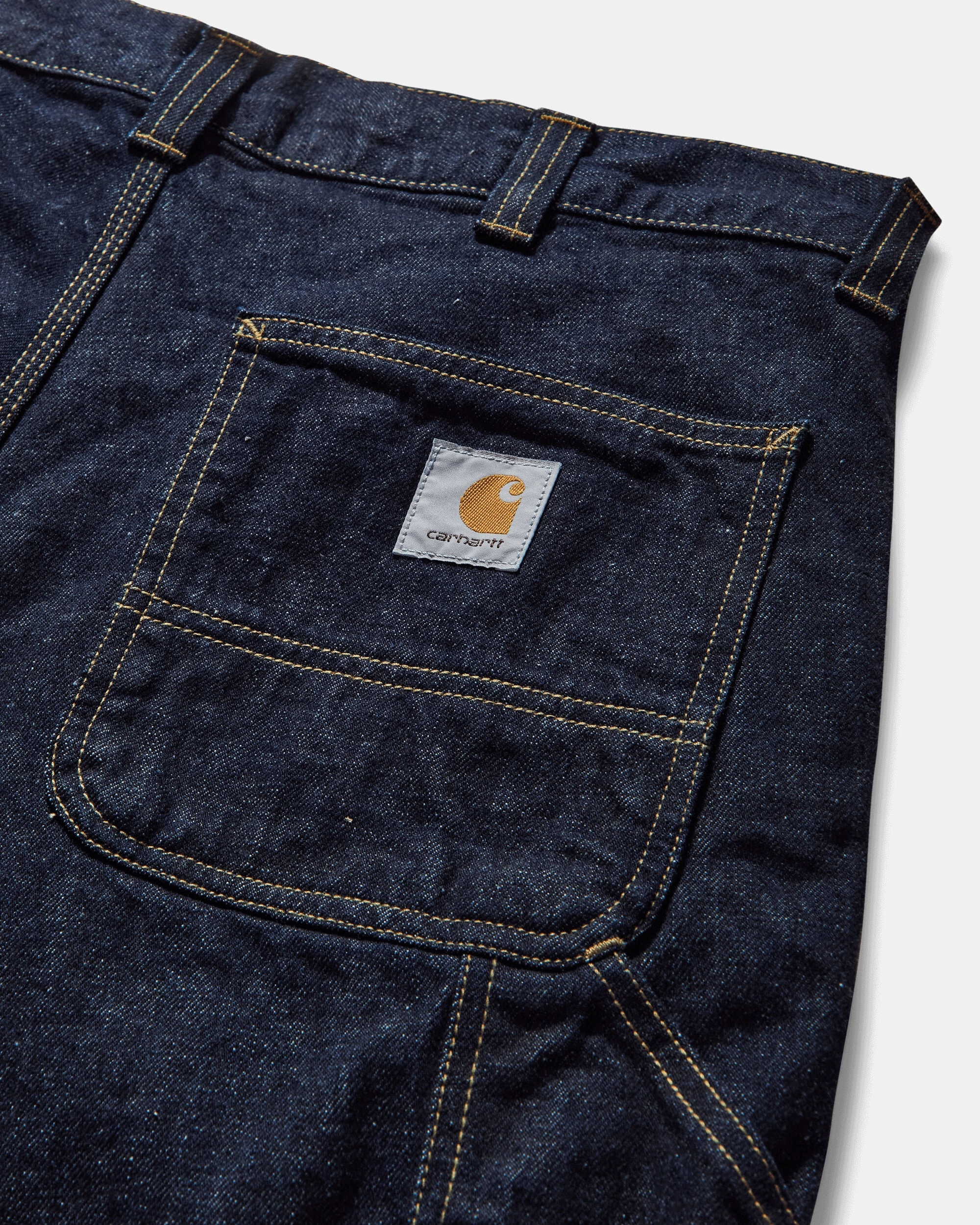 Men's OG Single Knee Shorts Blue (Rinsed)
