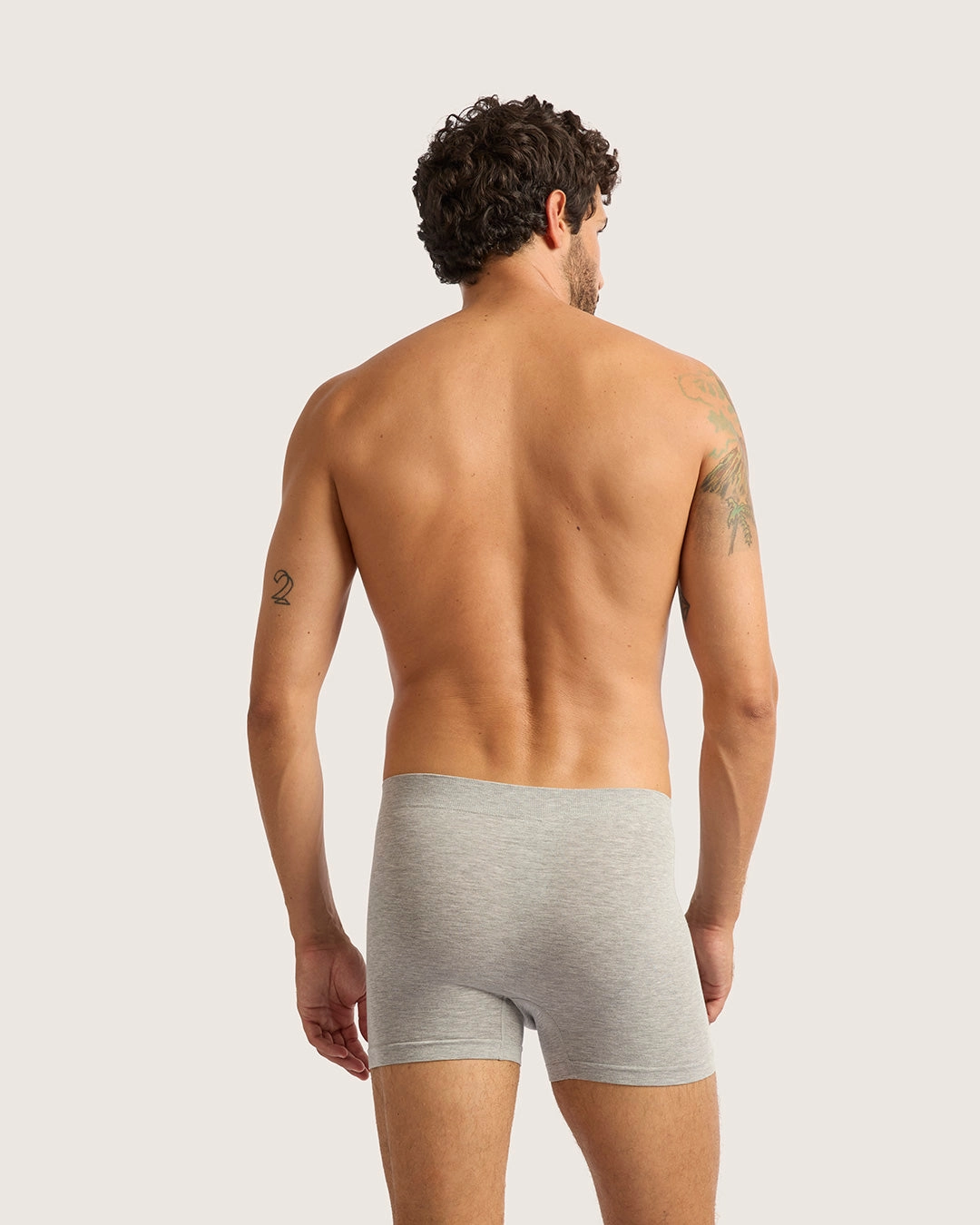 Men's Original Boxers - Light Grey Marl