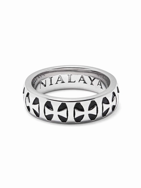 Men's Silver Iron Cross Ring