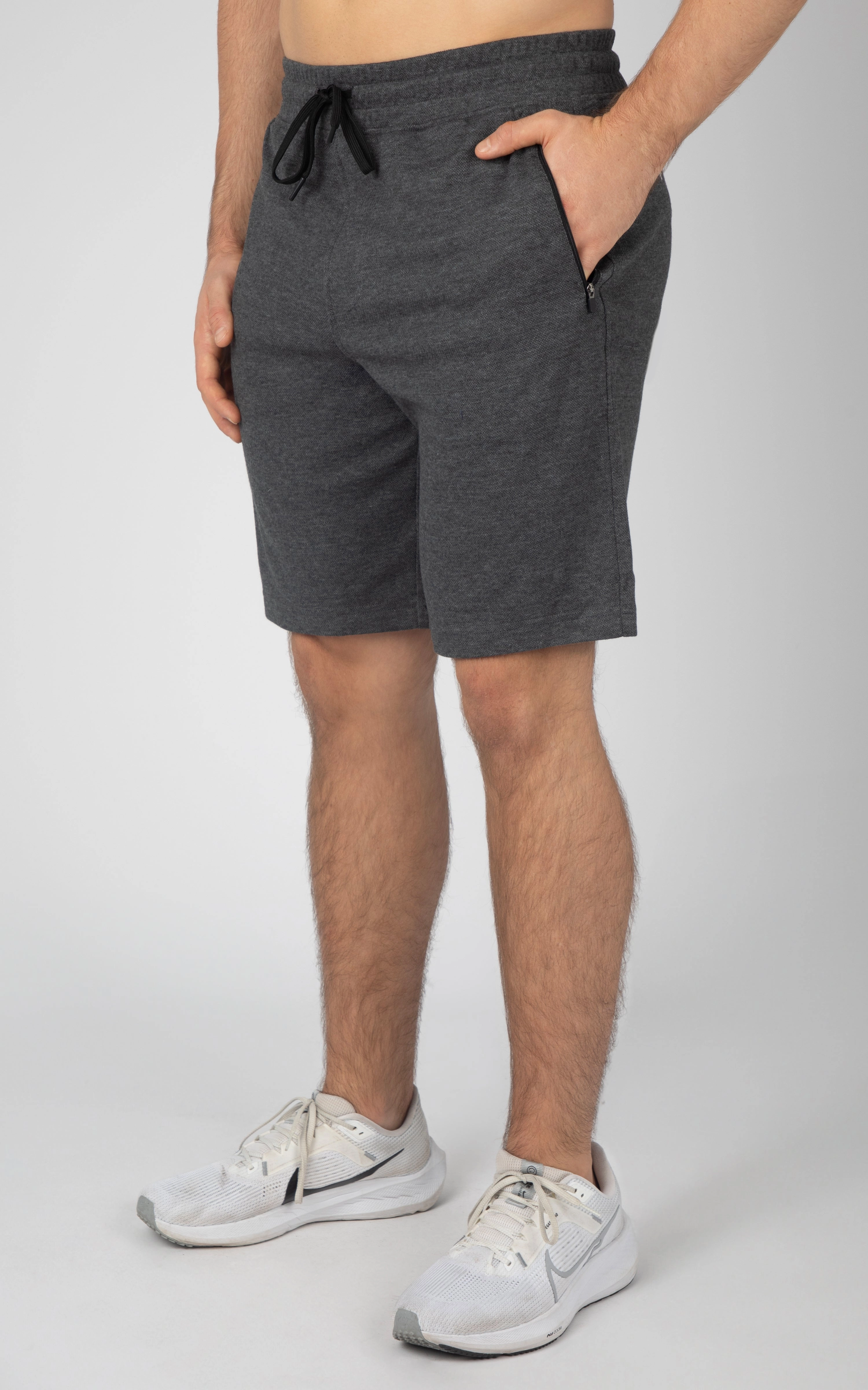 Men's Zip Pocket and Back Pocket Shorts