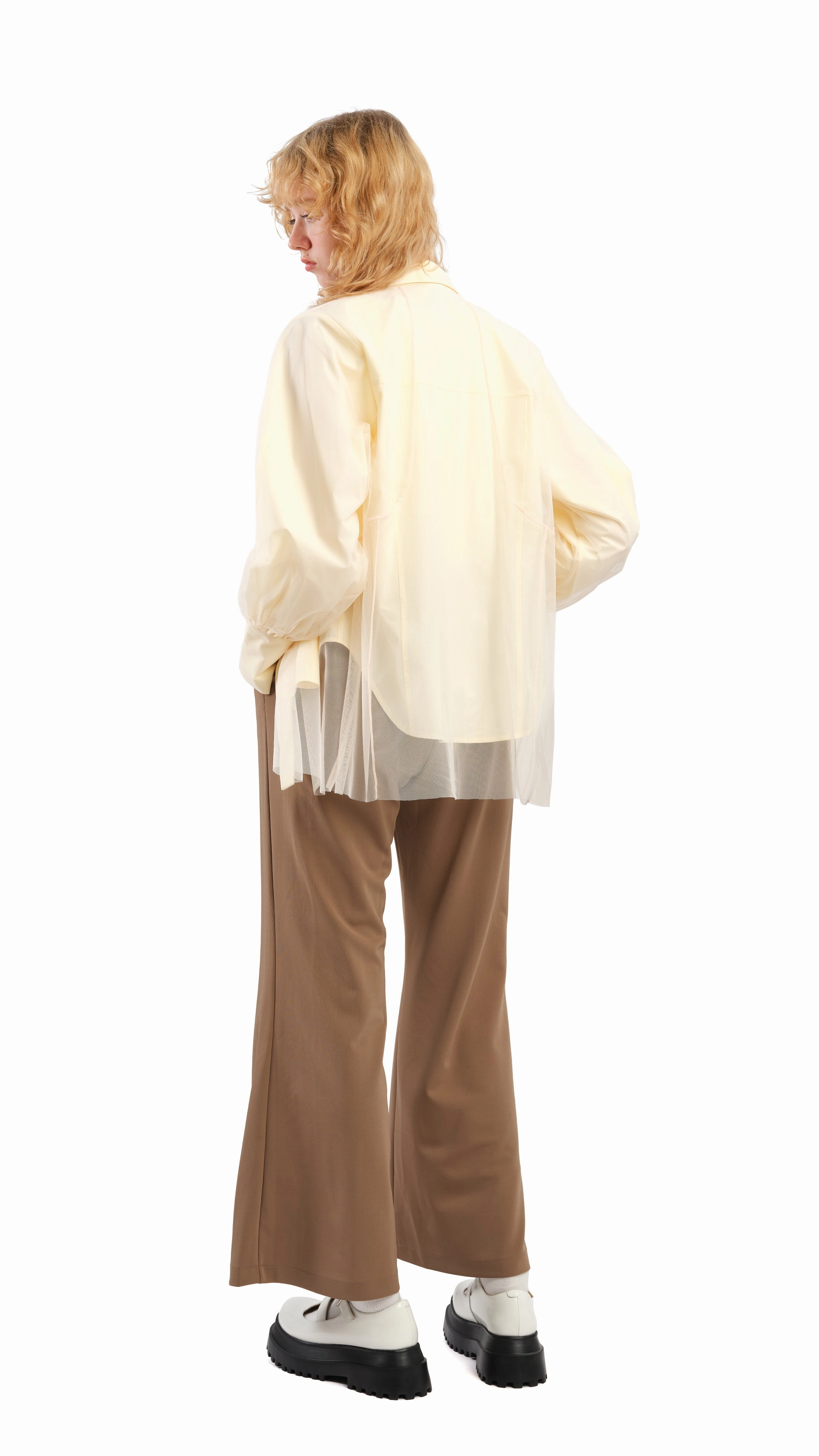Mesh Layered Shirt