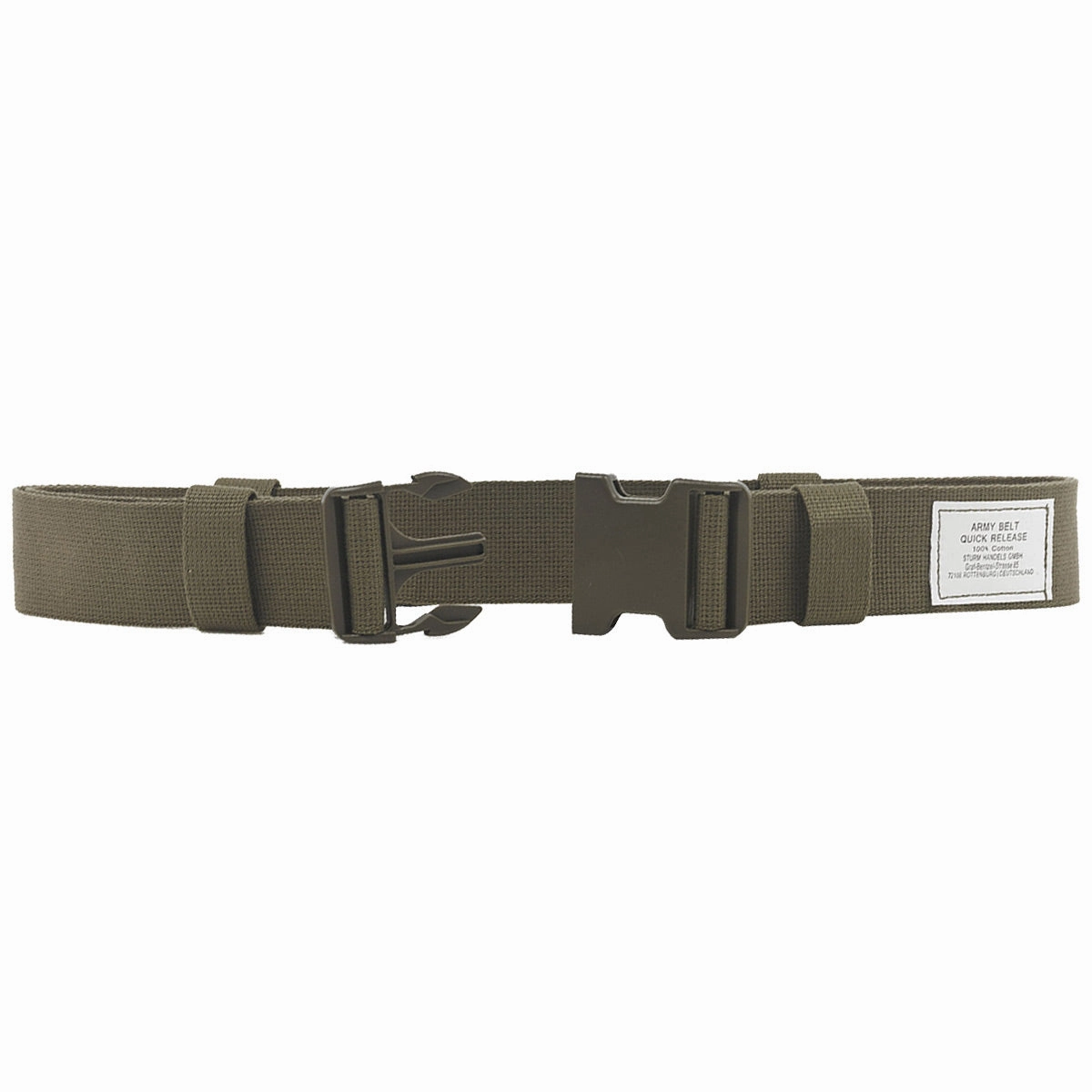 Mil-Tec Quick Release Army Belt 50mm Olive