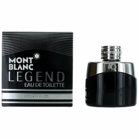 Montblanc Men's EDT Spray - Legend Sandalwood, Tonka and Evernyl Base Notes, 1 oz