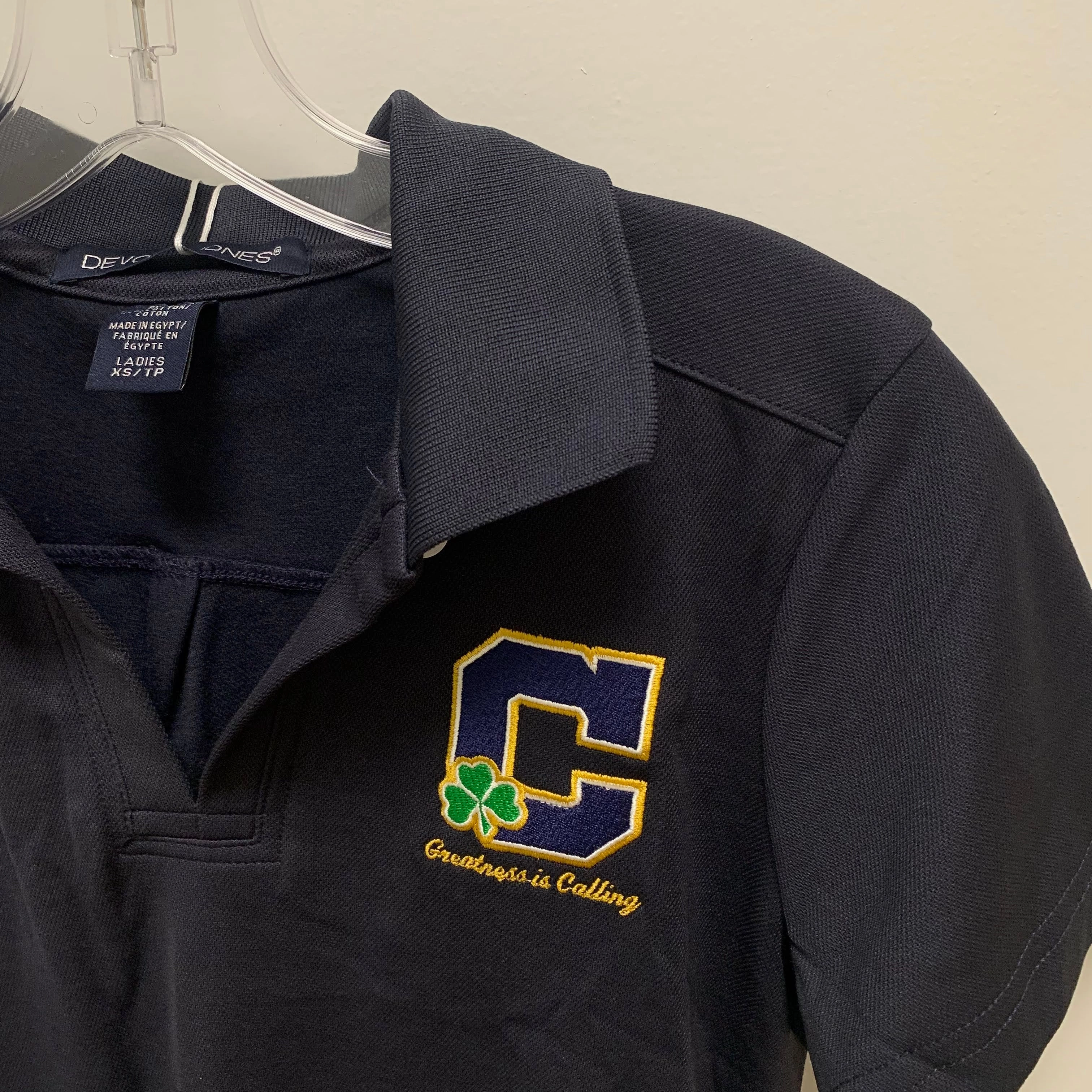 Navy Women's Polo Shirt