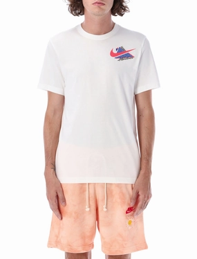 Nike Logo Printed Crewneck T-Shirt