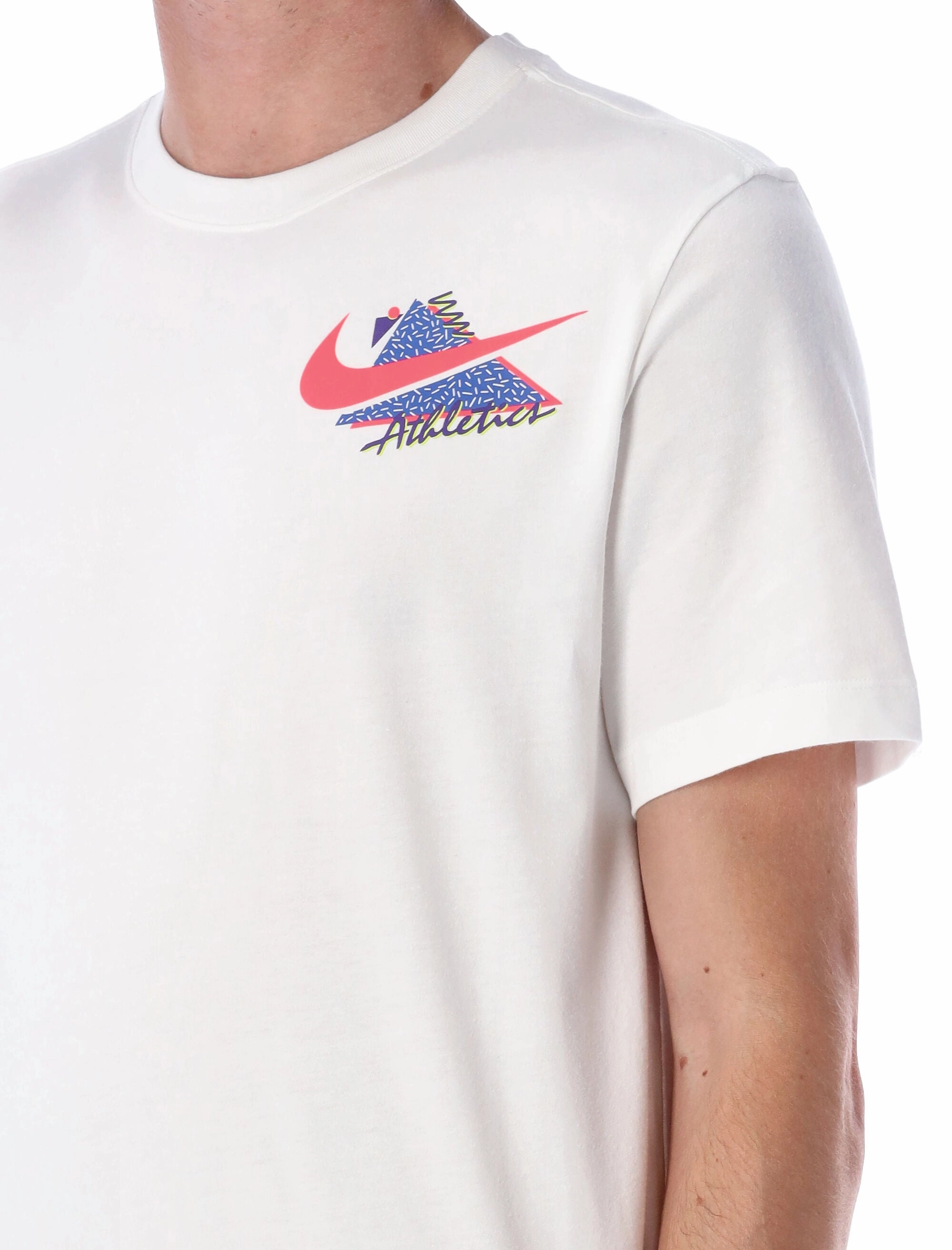 Nike Logo Printed Crewneck T-Shirt