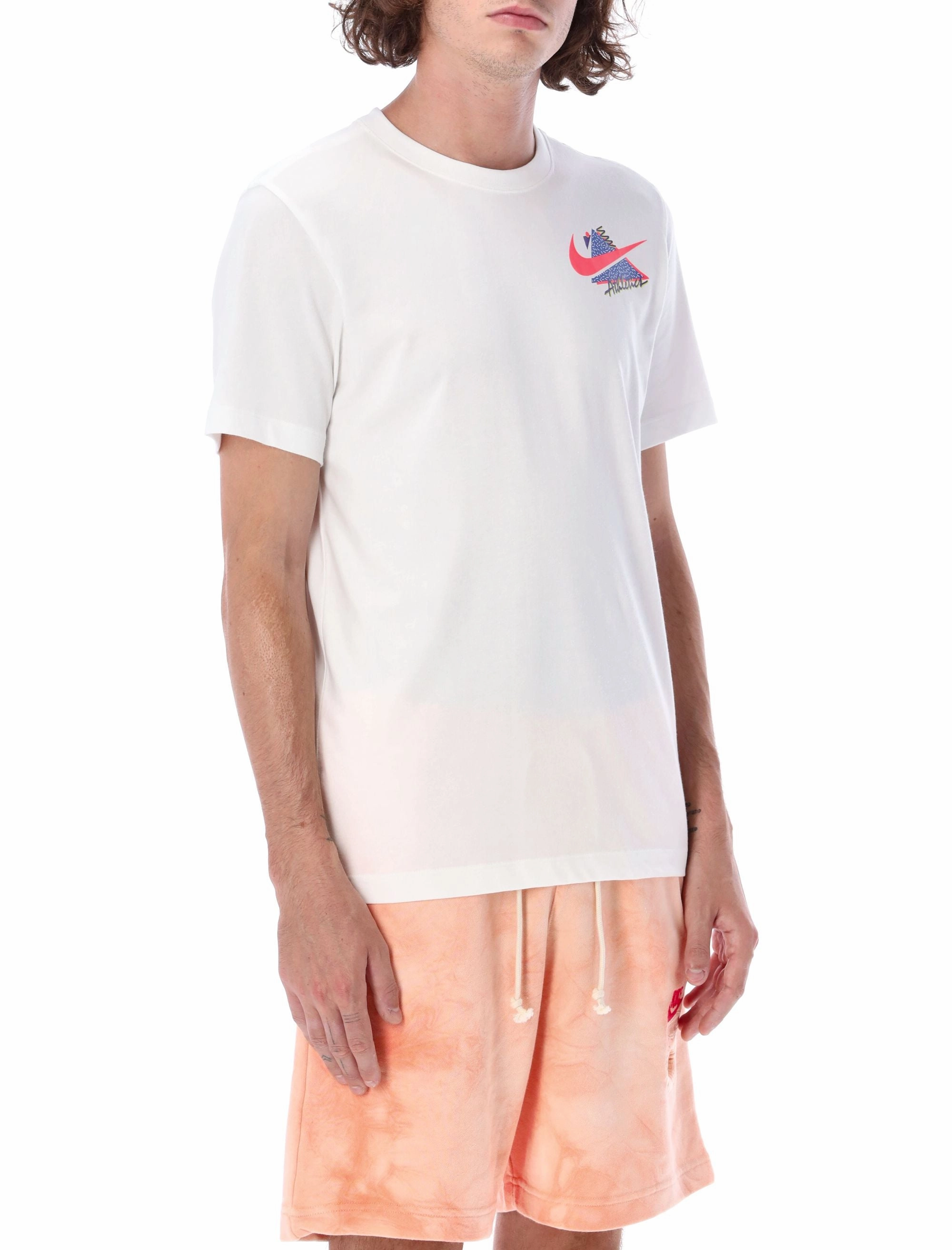 Nike Logo Printed Crewneck T-Shirt