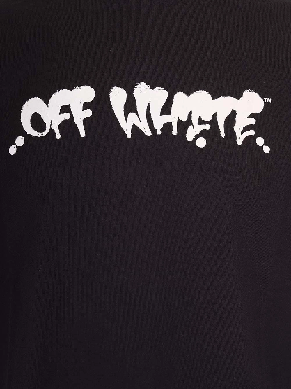 Off-White Logo Printed Crewneck T-Shirt