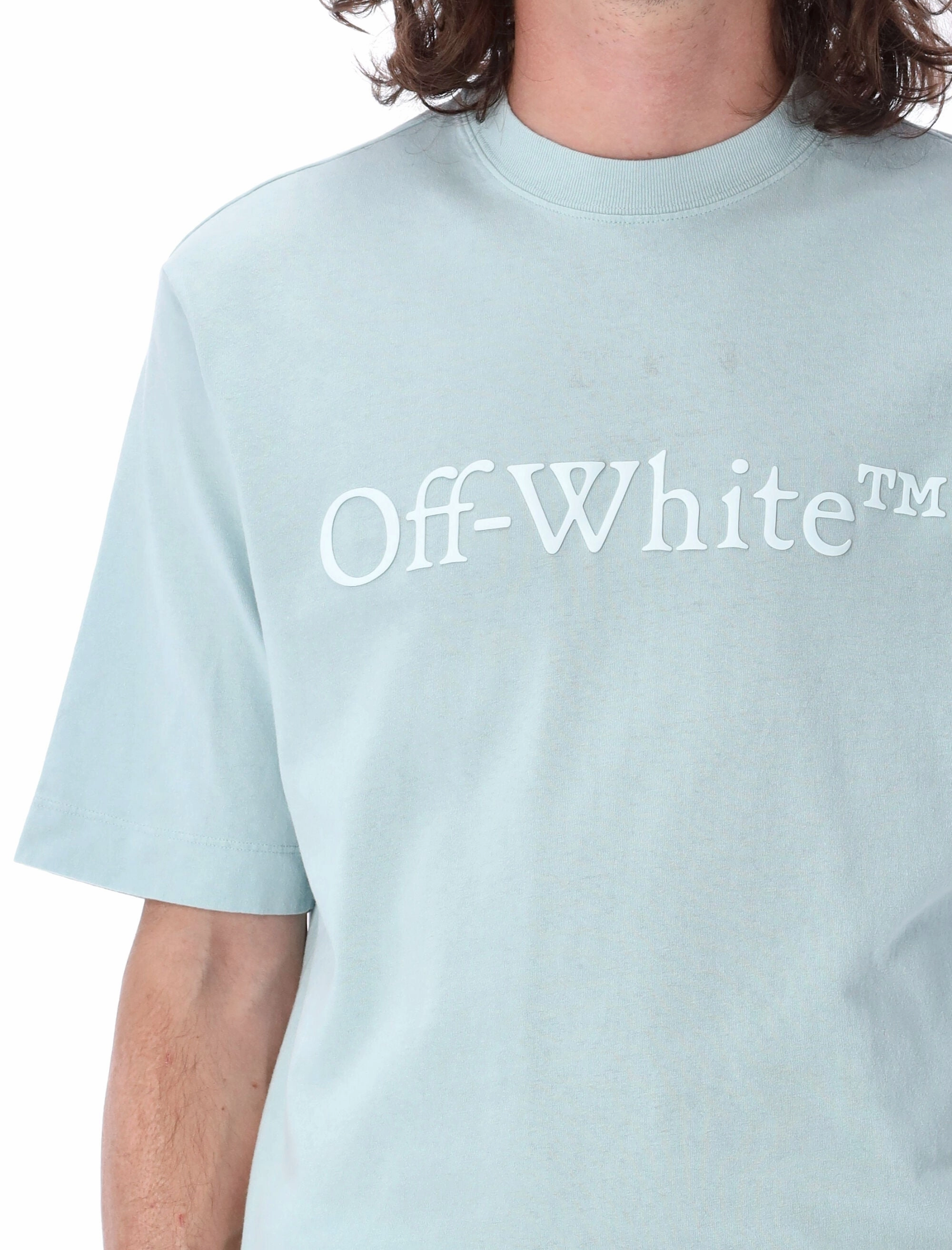 Off-White Logo Printed Crewneck T-Shirt