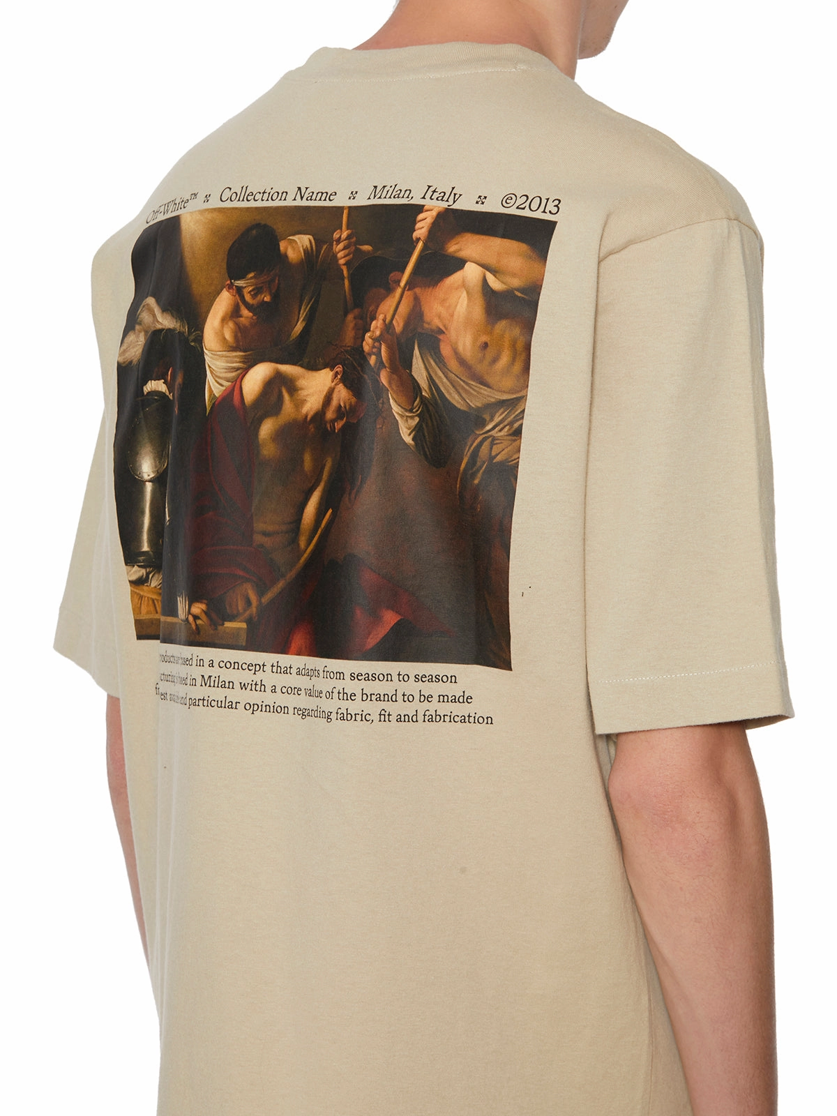 Off-White Logo Printed Crewneck T-Shirt