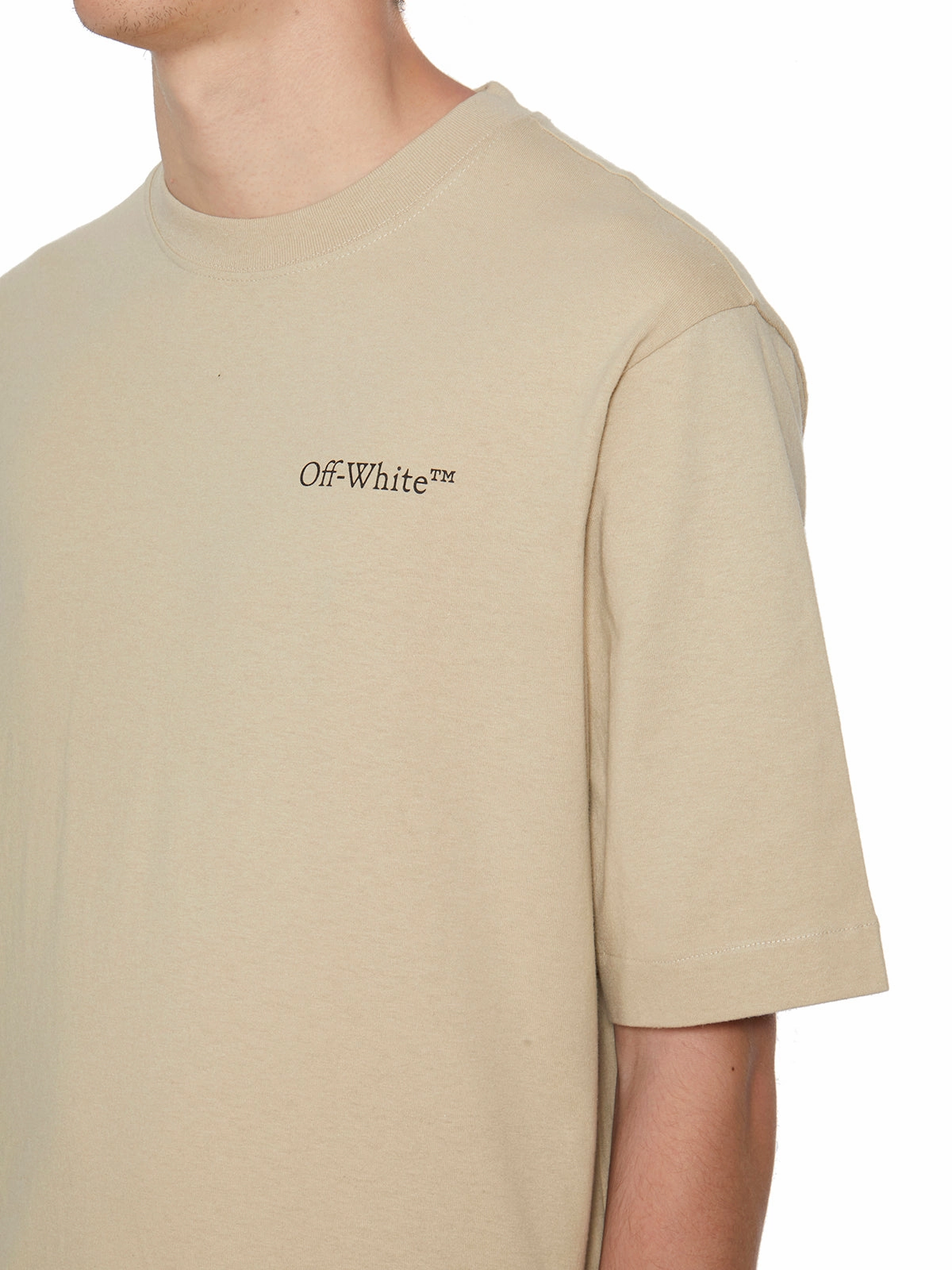 Off-White Logo Printed Crewneck T-Shirt