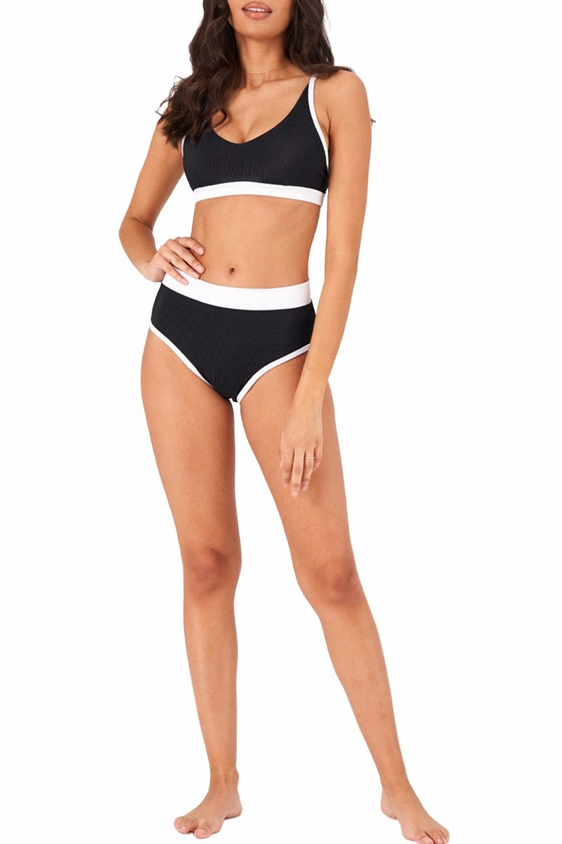 Onzie Yoga Colorblock Swim Bra Top 3790