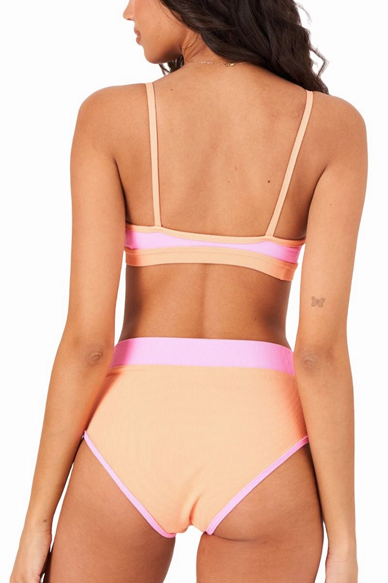 Onzie Yoga Colorblock Swim Bra Top 3790