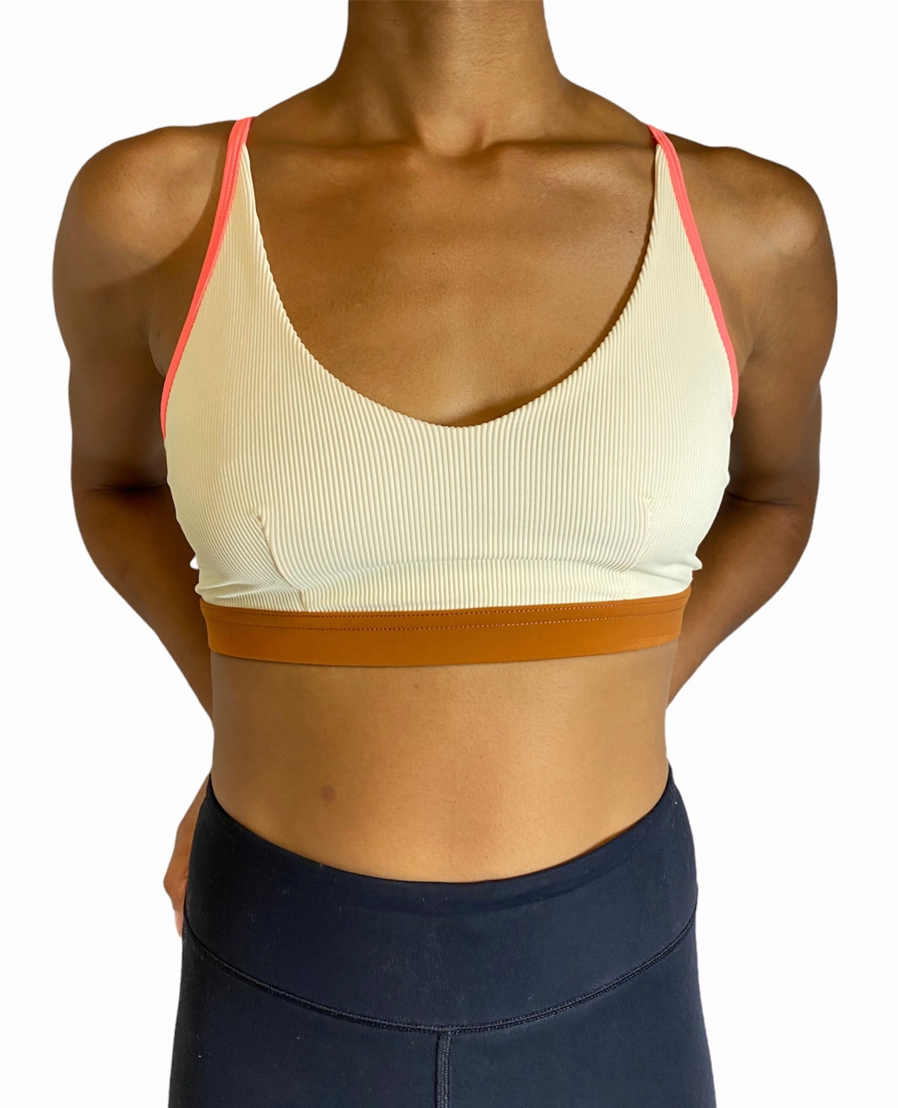 Onzie Yoga Colorblock Swim Bra Top 3790